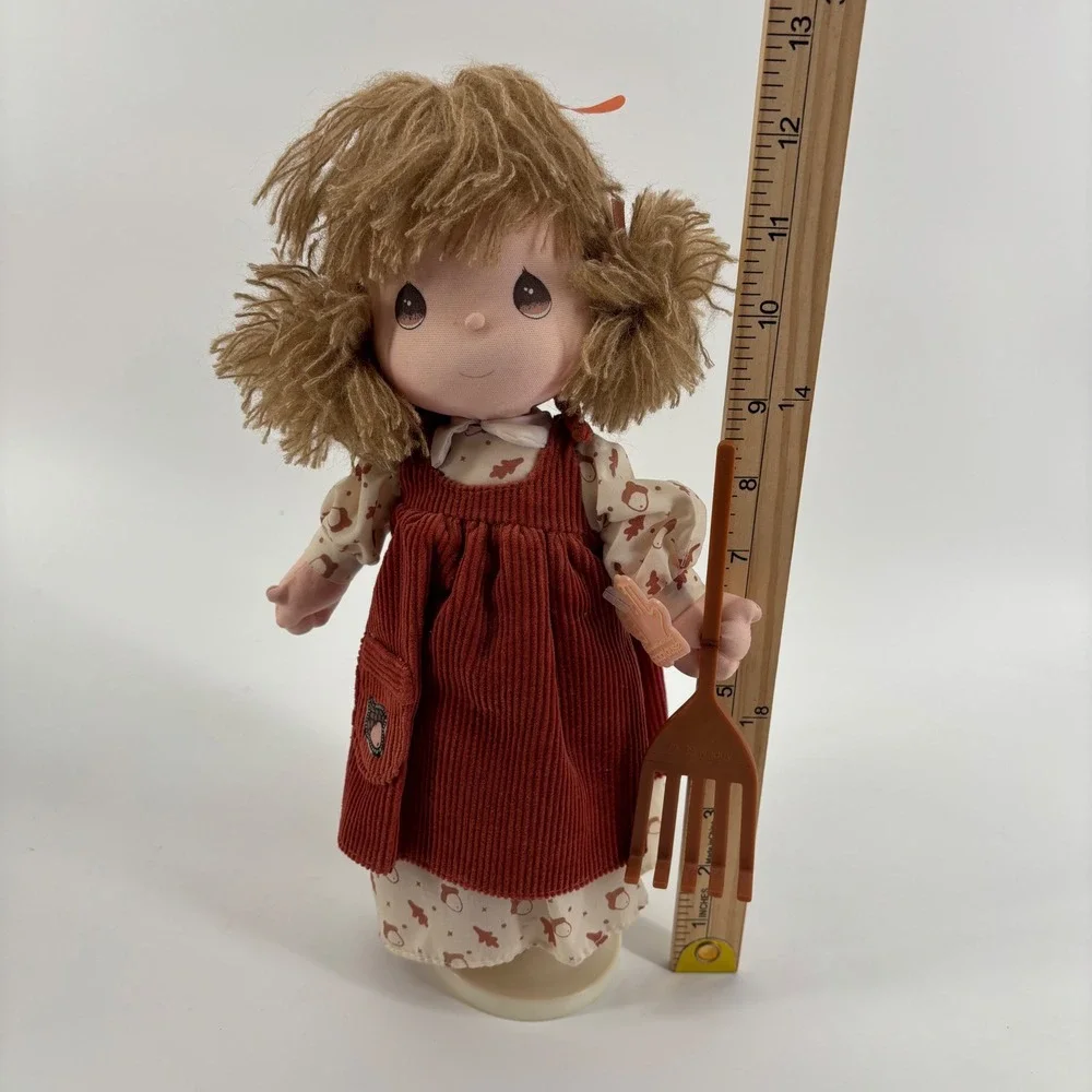 Vintage‎ 80's Precious Moments Applause Girl Plush Doll 12